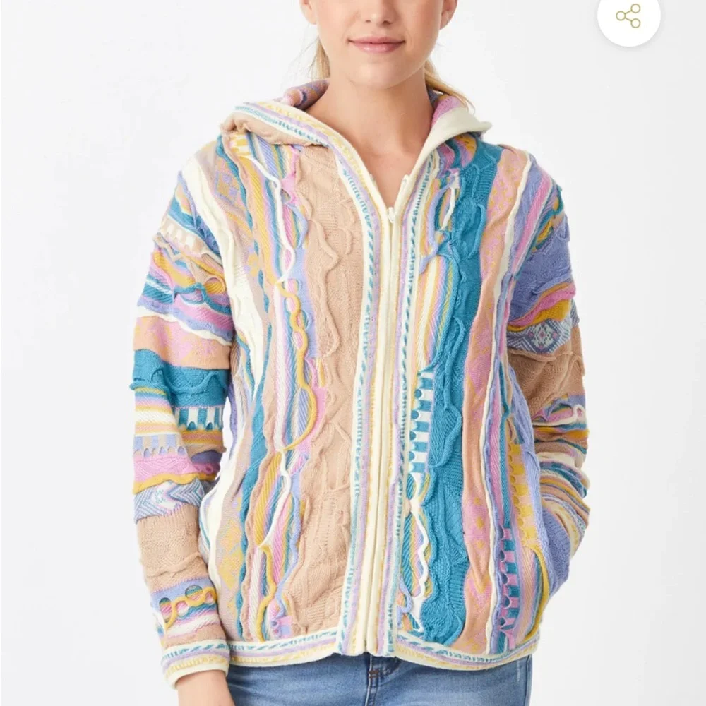 Like New Aklanda Storm Wool Zip Up Hoodie - Picture 3 of 10